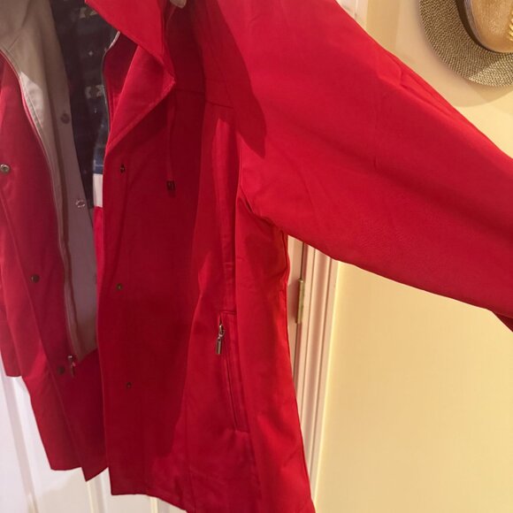 Coldwater Creek All-Season Jacket, Dover Red 3X - Picture 5 of 7